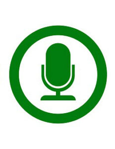 green microphone_media enquiries